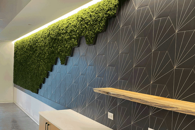 Moss Custom Feature Wall