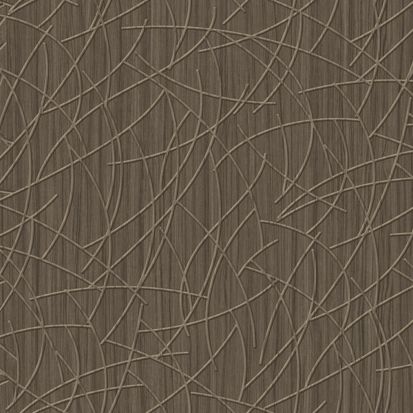 Commercial Wallcovering Crosshatch Toffee Swatch