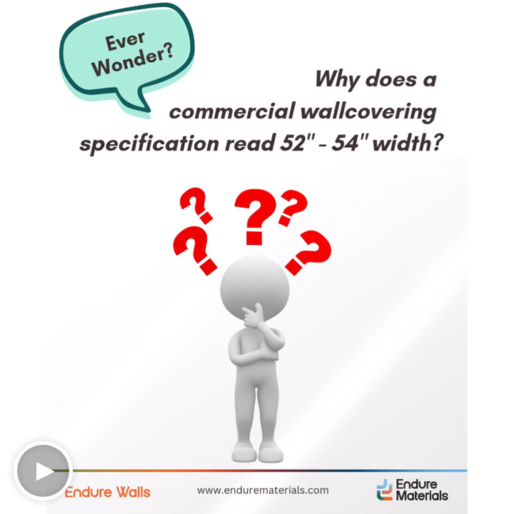 Watch Video - Commercial Wallcovering Specification