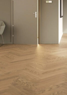 Wood flooring herringbone natural sample - links to information page