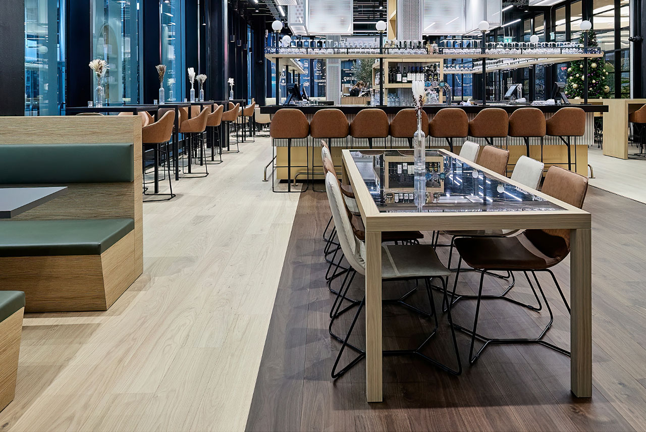 Endure Floors - photo of durable flooring install restaurants and hotels