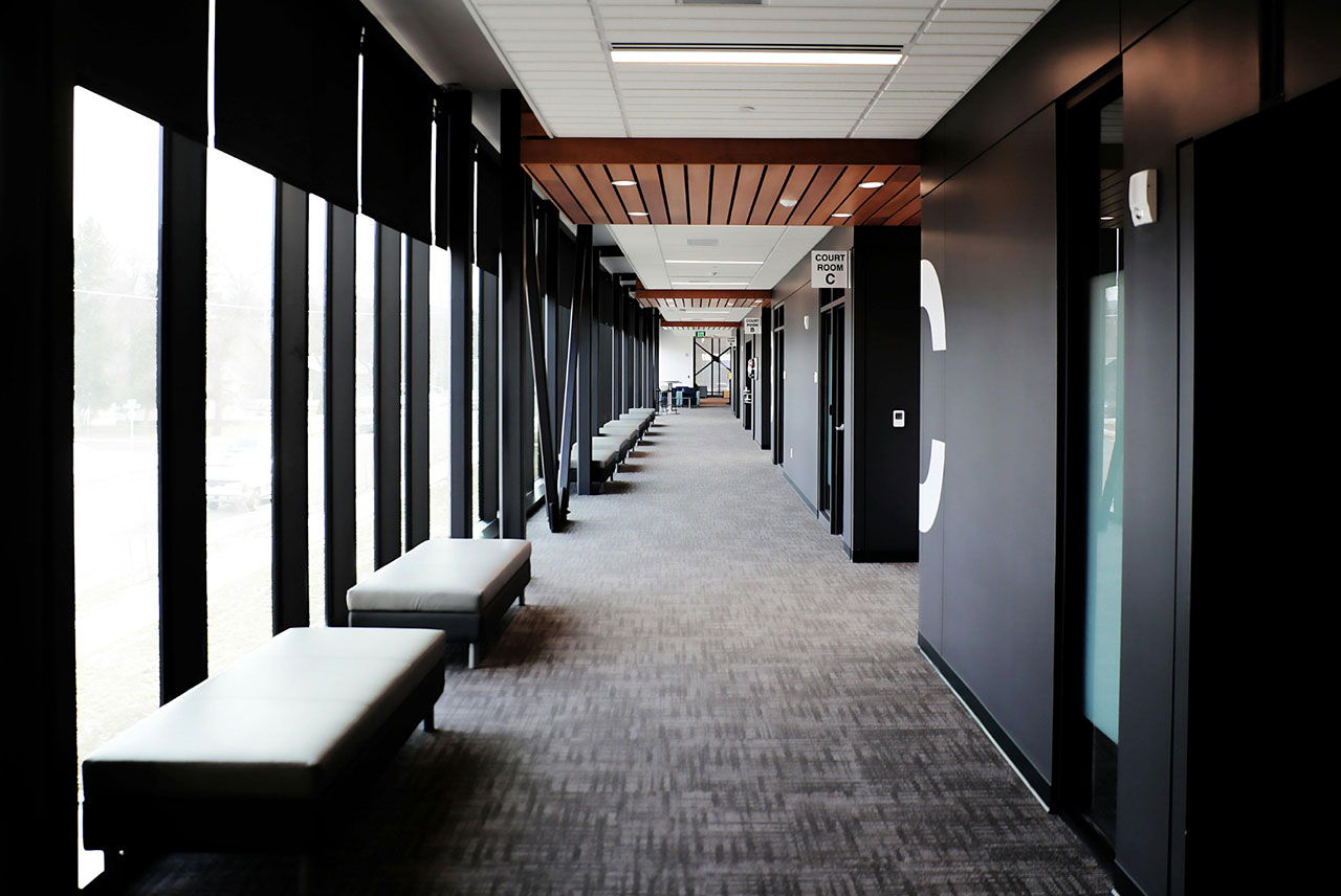 Endure Shades - photo of shades for office and hotel spaces