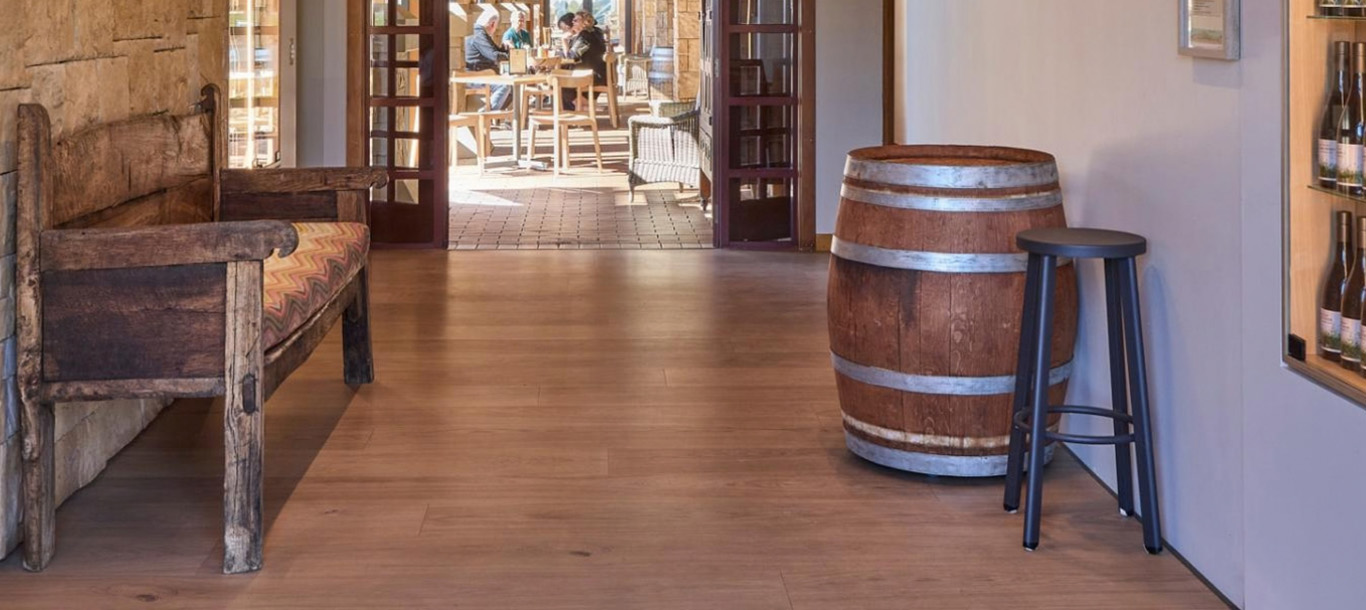 Endure Floors: Timber XXL Select - photo of durable flooring install dining area